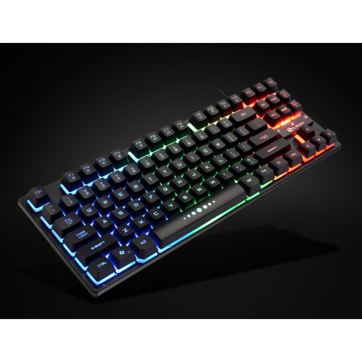 Bàn Phím Limei K87 Có Dây Chuyên Game Có Đèn LED Phát Sáng Thiết Kế Hiện Đại Phong Cách