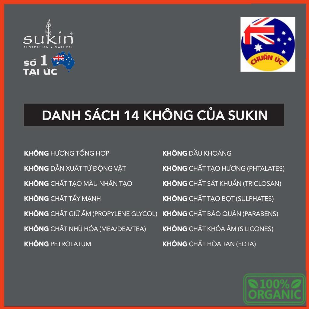 Combo Kiềm Dầu Ngừa Mụn Sukin Oil Balancing Gel Rửa Mặt 125ml +  Nước Cân Bằng 125ml + Kem Dưỡng Ẩm 125ml Vn