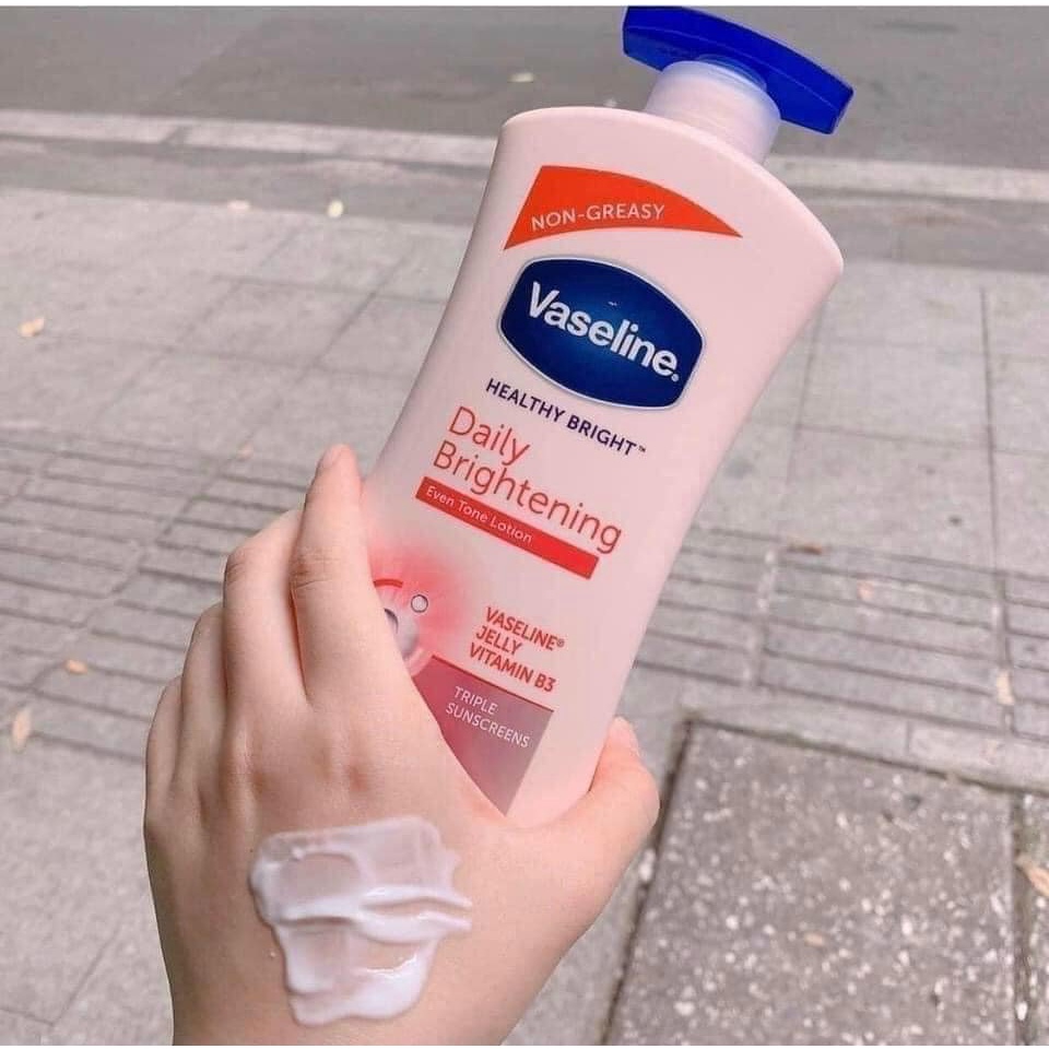 Kem &amp; Serum Dưỡng Thể Trắng Sáng Da Vaseline Daily Brightening