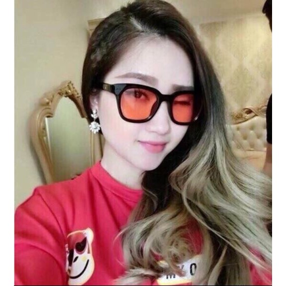 Kính mát chữ v ĐI ĐÊM kiểu GM(màu hồng)