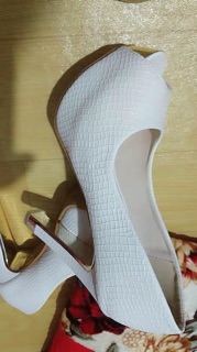 [ Sẵn trắng 36,38, đen] Giày nữ cao gót thời trang 12cm