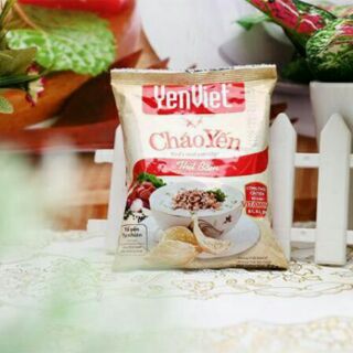 Cháo yến yến việt vị thịt bằm