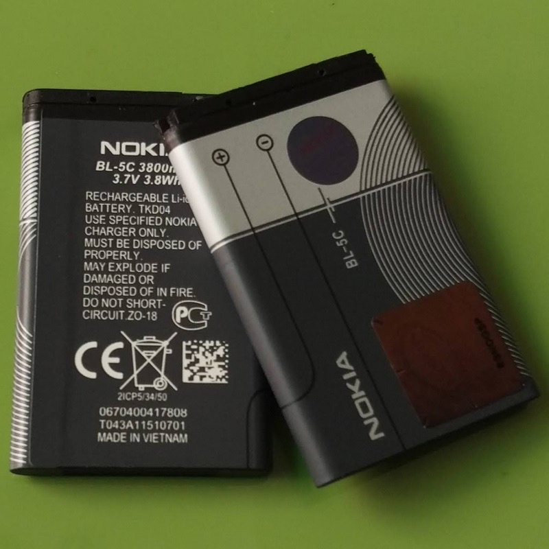 Pin Nokia BL 5C dùng cho nhiều dòng máy loại Xịn lõi chuẩn