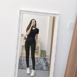 Quần jeans đen