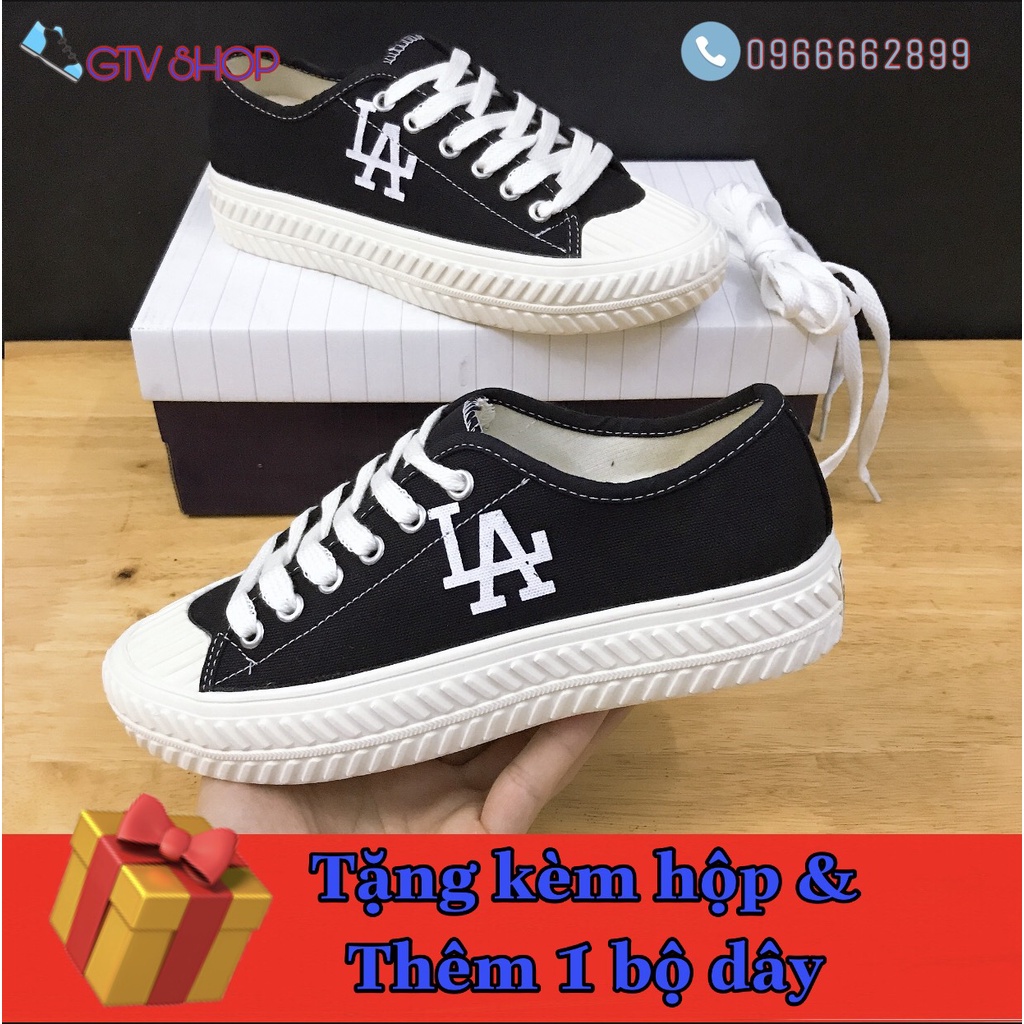 [ Full Box + Bill + Tặng 1 bộ dây lụa -  Giày thể thao nam nữ LA, NY  𝐌𝐋𝐁  , size 36-39     .