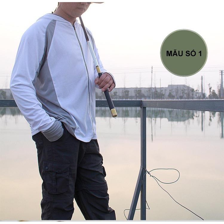 Áo chống nắng dành cho dân đi câu,dã ngoại.v..v.. ( mẫu số 1 ) | BigBuy360 - bigbuy360.vn