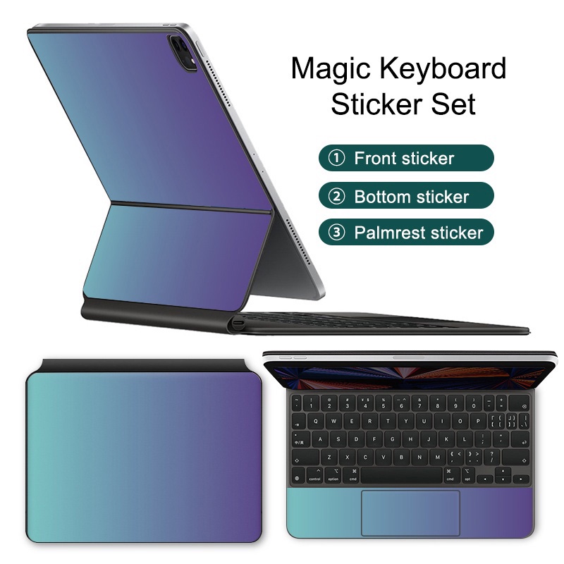 Film Cover Suitable For Magic Keyboard Skin Sticker 2022 IPad Pro 11 / 12.9 inch 2020 2021 ipad pro 4 6 ipad air 4 5 10.9 inch Tablet sticker full coverage protective anti-scratch film