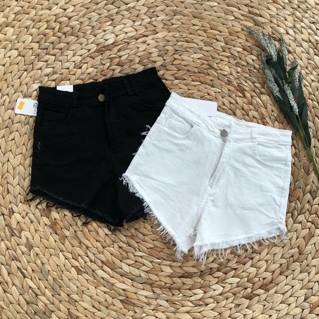 Quần Jean Sọt Nữ Lưng Cao Tua Rua - Quần Short Nữ - Tashop - 57 | WebRaoVat - webraovat.net.vn