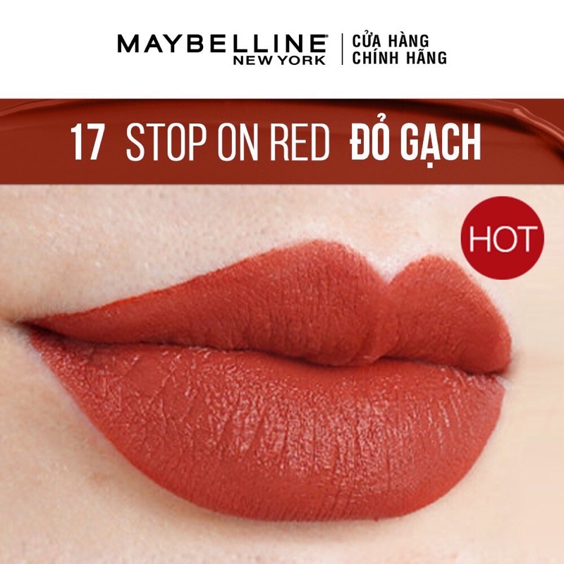 Son kem maybelline mini 2.7ml số 80,02,17