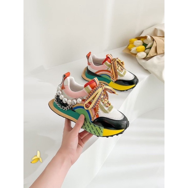 Giầy Thể Thao Quảng Châu Phối Màu Full Size 35-39