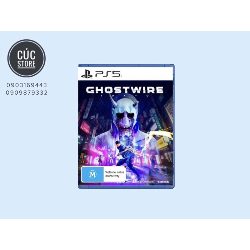Đĩa chơi game PS5: Ghostwire Tokyo