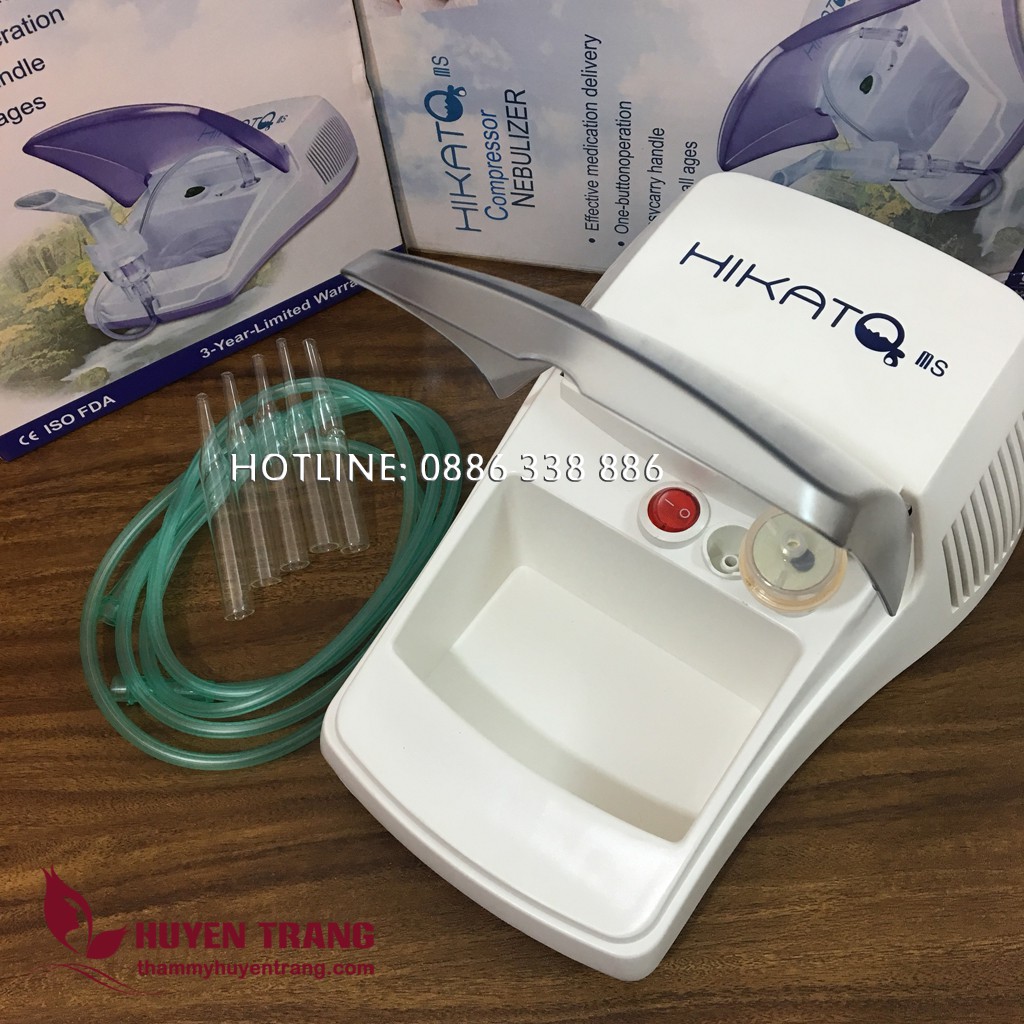 Máy Hút Mụn Hikato LUS01 Lực Hút Mạnh Công Suất Lớn 130W Bảo Hành 2 năm - Thẩm Mỹ Huyền Trang