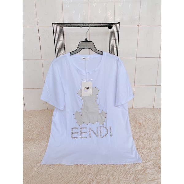 Áo Thun Cotton Qc đính đá, Áo dấu quần chuẩn đẹp from unisex