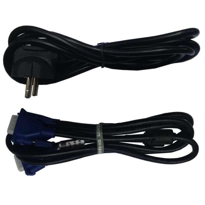 Bộ dây nguồn, dây vga màn hình máy tính