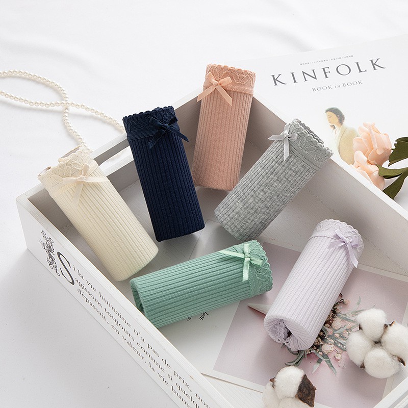 Quần lót nữ cotton cao cấp cạp cao nâng mông kháng khuẩn QL47 | BigBuy360 - bigbuy360.vn