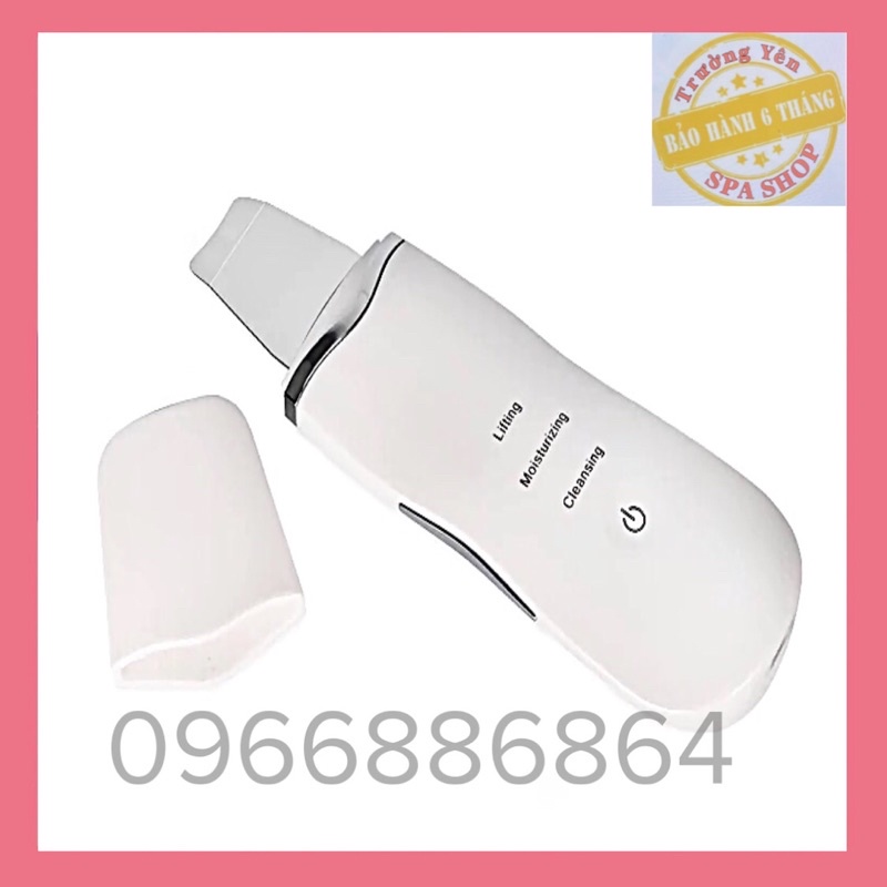 [BH Lỗi 1 đổi 1]Máy Sủi Da Cà Da Làm Sạch Sâu Da Mặt Ultrasonic