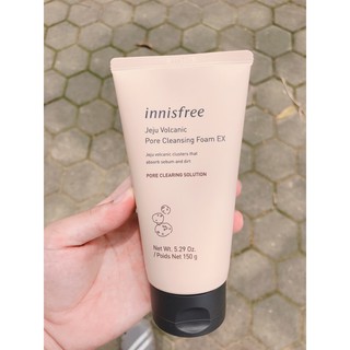 sữa rửa mặt innisfree jeju tro núi lửa