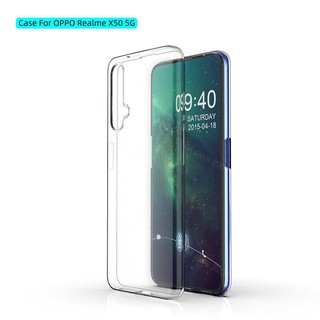 Ốp dẻo trong suốt Realme X50 / X50 5G (Hàng loại A)