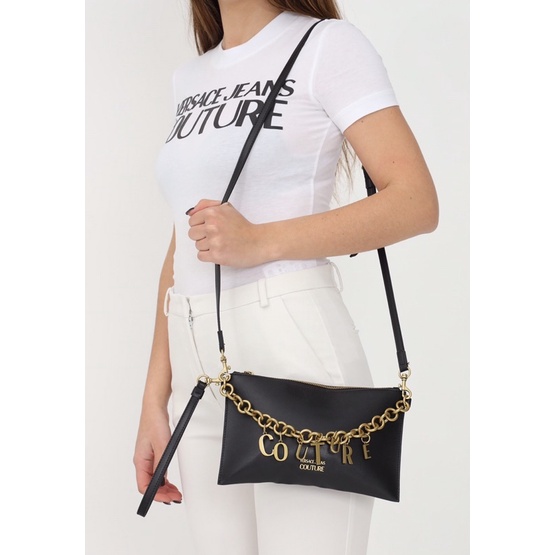 💃💼 TÚI VERSACE JEANS COUTURE Charms 22cm — Đeo chéo, cầm tay— Cá tính, hiện đại và trẻ trung💼💃