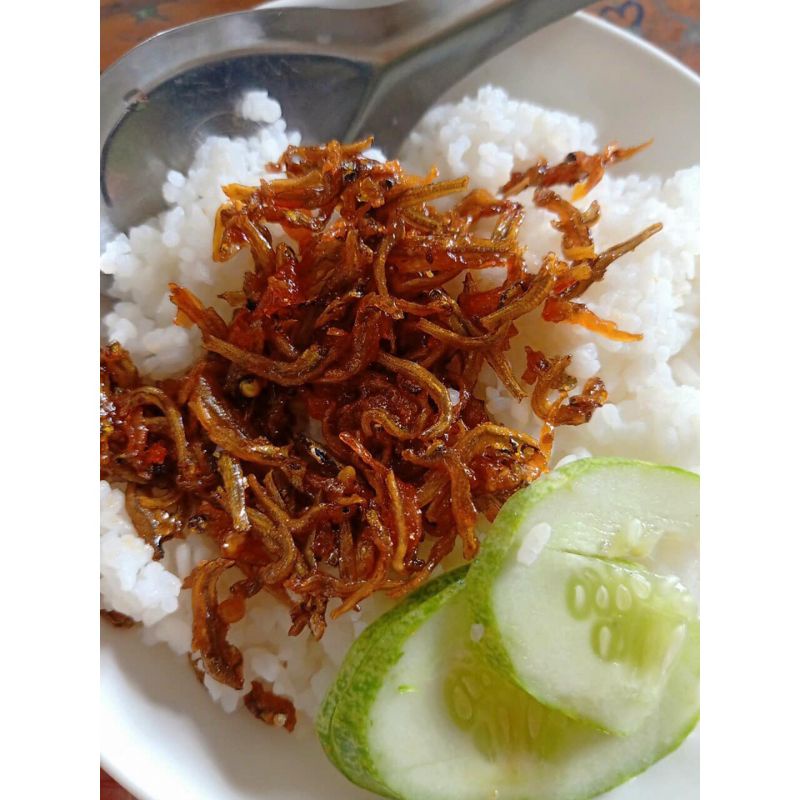 cá cơm rim ăn liền Bình Định