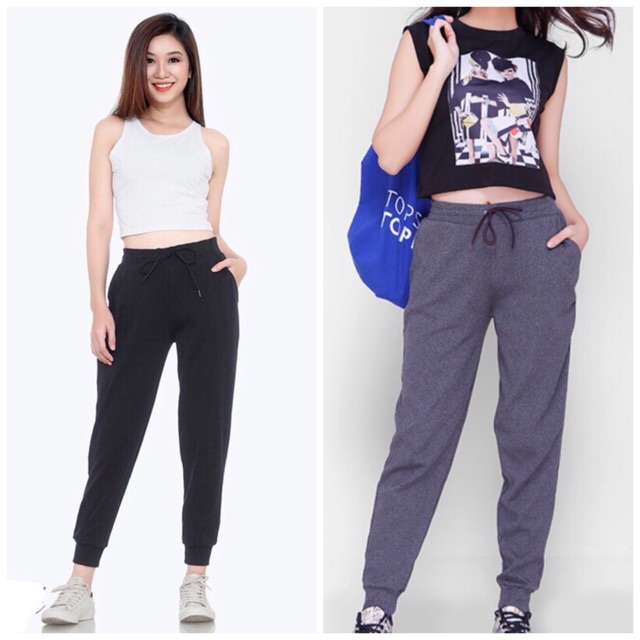 Quần Jogger len tăm dày đẹp