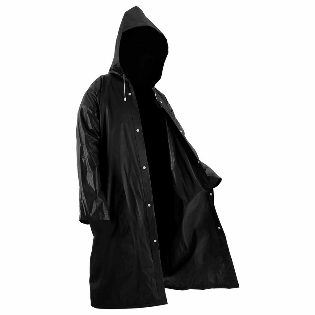 1 Áo Mưa Unisex 145 * 68CM Chất Liệu EVA Dày Dặn Chống Thấm Nước Chất Lượng Cao