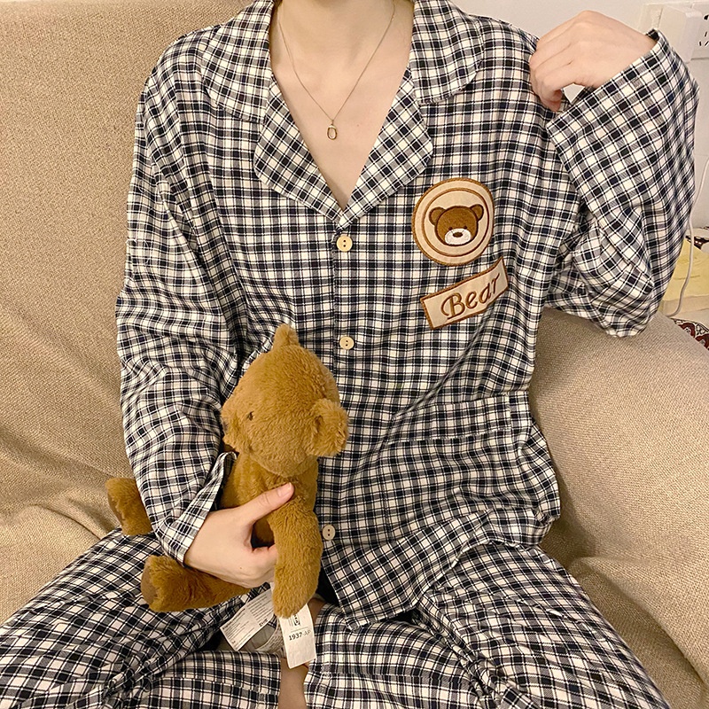 Bộ đồ ngủ Pijama dài tay mùa đông nhiều họa tiết con vật mẫu mới hot nhất
