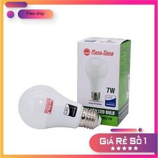 Bóng đèn Led Bulb Rạng Đông A60N3/7W Trắng- có tem chống giả