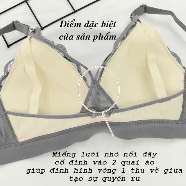 Áo Lót Bầu Cho Con Bú Dạng Lưới Sexy Có Cúc Bấm Tháo Rời Tiện Lợi - AL19