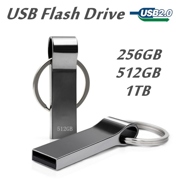 Pen Drive Metal Pendrive 256GB 512GB 1TB 2TB USB tốc độ cao Ổ đĩa USB Flash Drive Memory Disk