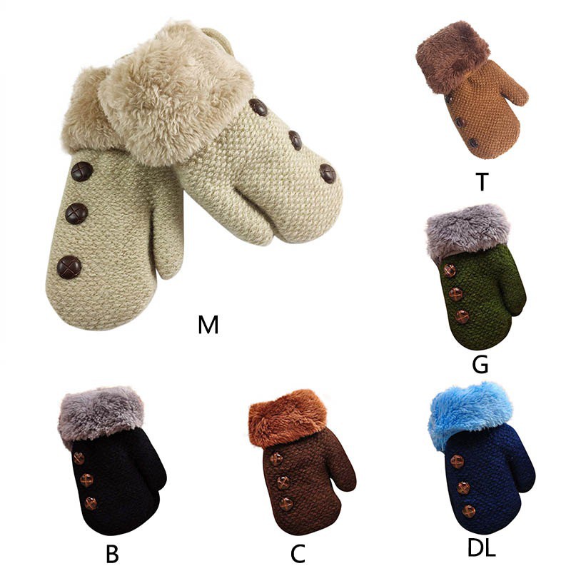 Găng tay giữ ấm mùa đông cho em bé