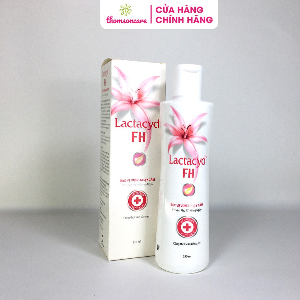 Dung dịch vệ sinh phụ nữ Lactacyd FH - giúp duy trì độ PH tự nhiên - Chai 250ml