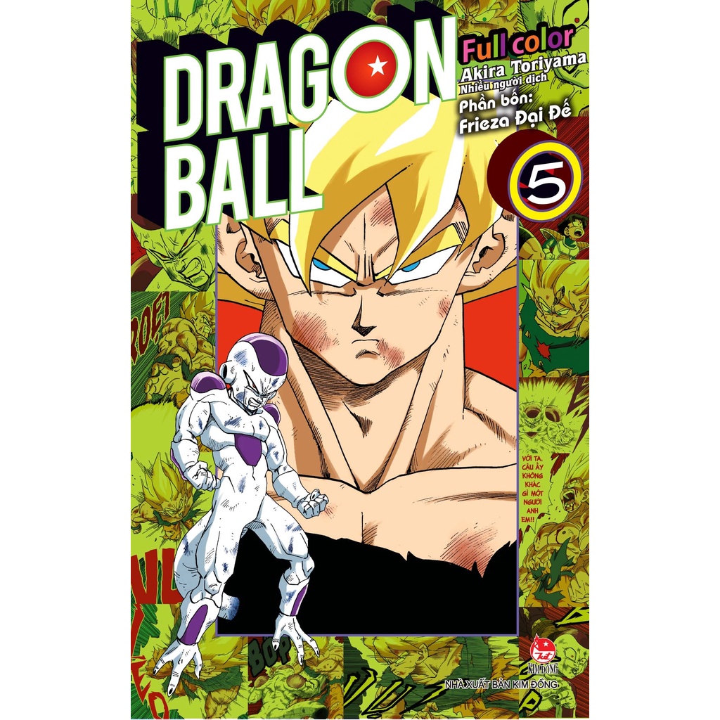 Truyện tranh Dragon Ball Full Color - Phần 4 - Tập 5 - Tái bản 2023 - NXB Kim Đồng - 7 viên ngọc rồng full màu