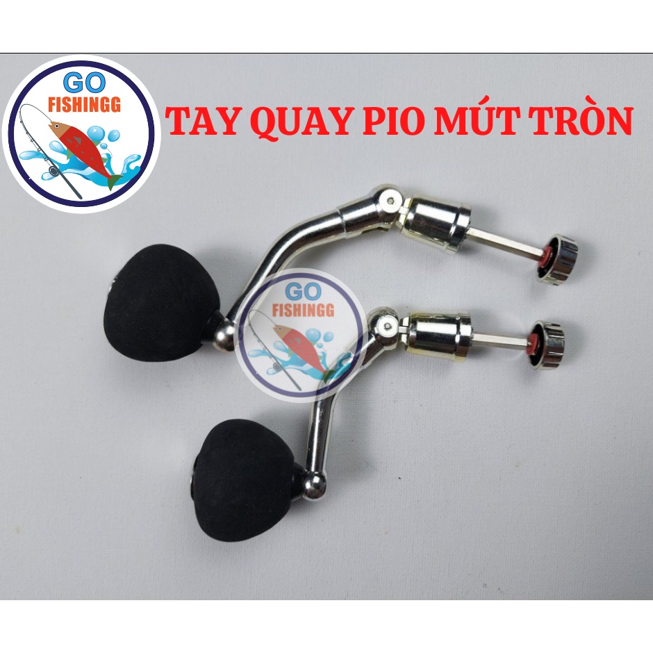 Tay quay máy câu cá Pioneer Nhựa Mút Tròn 2000-8000