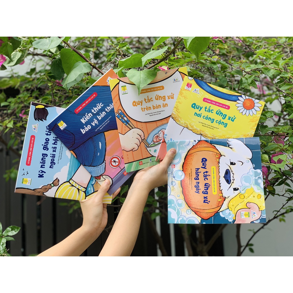 Sách – Combo Kỹ năng sống đầu đời cho bé ( 5 tập )