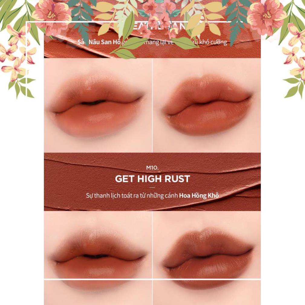 [FREESHIP] Son kem lì Merzy Dreamy Late Night Mellow Tint 4g cao cấp chính hãng | BigBuy360 - bigbuy360.vn