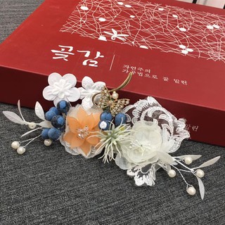 Hoa cài tóc handmade m5 - ảnh thật