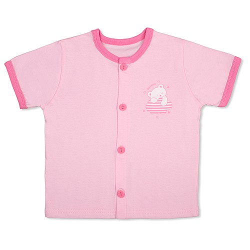 Áo Cài Giữa Tay Ngắn MIOMIO, Họa Tiết: Gấu Mây, Ngôi Sao, Teddy Cho Bé Trai Bé Gái , 100% Cotton