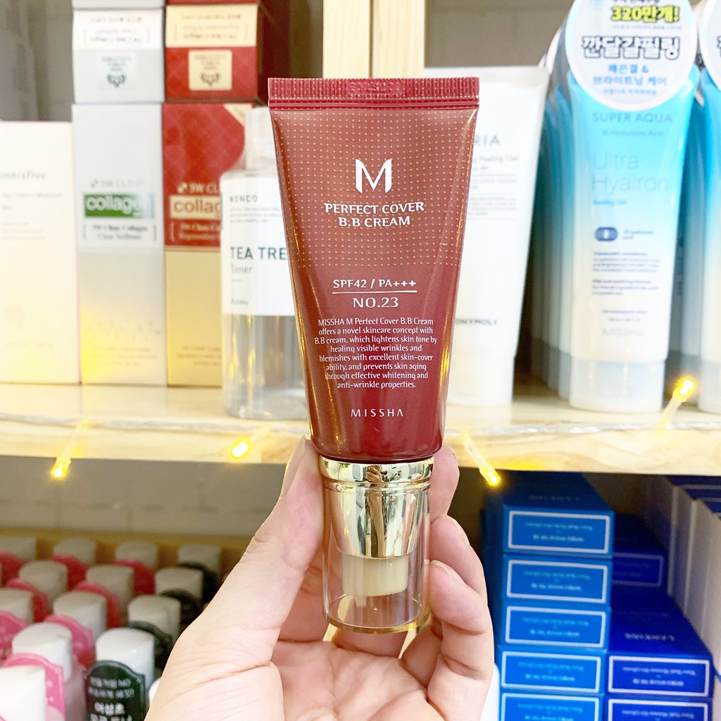 Kem BB Missha M Perfect Cover BB Cream SPF42/PA+++ 50mL