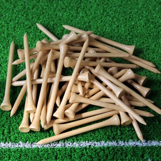 [GIÁ CỰC SỐC ] 10 cái Tee chơi golf bằng tre - 4 kích thước [ KHO BUÔN GOLF ]