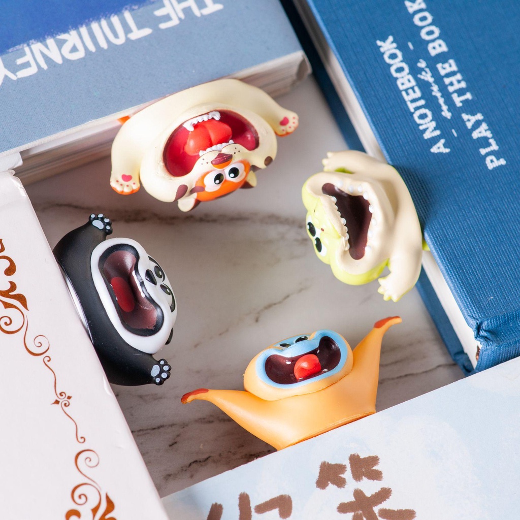 FAY Thẻ Đánh Dấu Trang Sách Hình Động Vật 3D