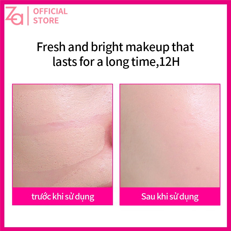 Kem nền BB ZA chống nắng SPF 50+/PA +++ kiểm soát dầu làm sáng da lâu trôi 30g