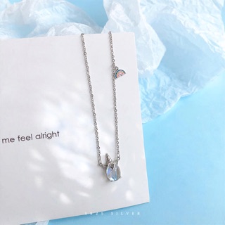 Dây chuyền Bạc Unicorn 🦄 🌈