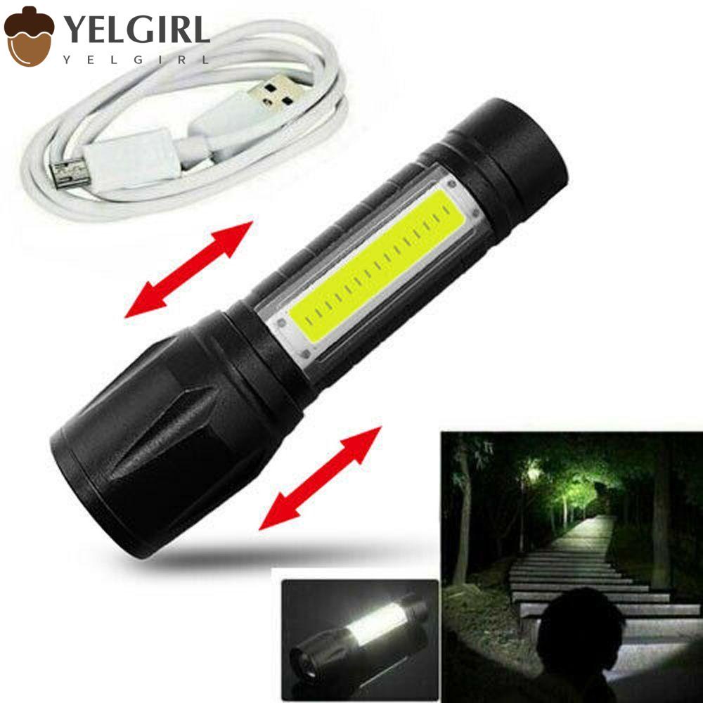 Đèn pin mini cầm tay bằng hợp kim nhôm chống thấm nước có thể sạc lại tiện dụng