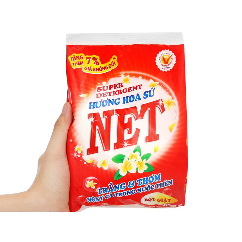 Bột Giặt Net Hương Hoa Sứ 600G