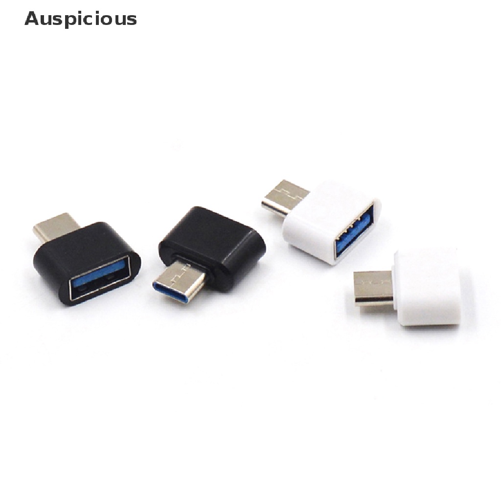 Set 2 Đầu Chuyển Đổi USB Type C Sang USB 2.0 OTG Cho Điện Thoại