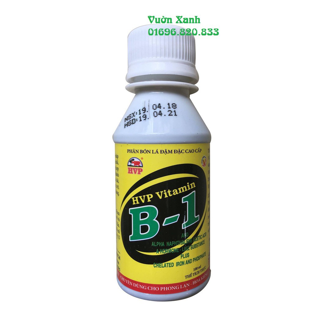 sale off Phân bón vitamin B1 HVP 100ml- Công thức siêu ra rễ hàng chuẩn cty.