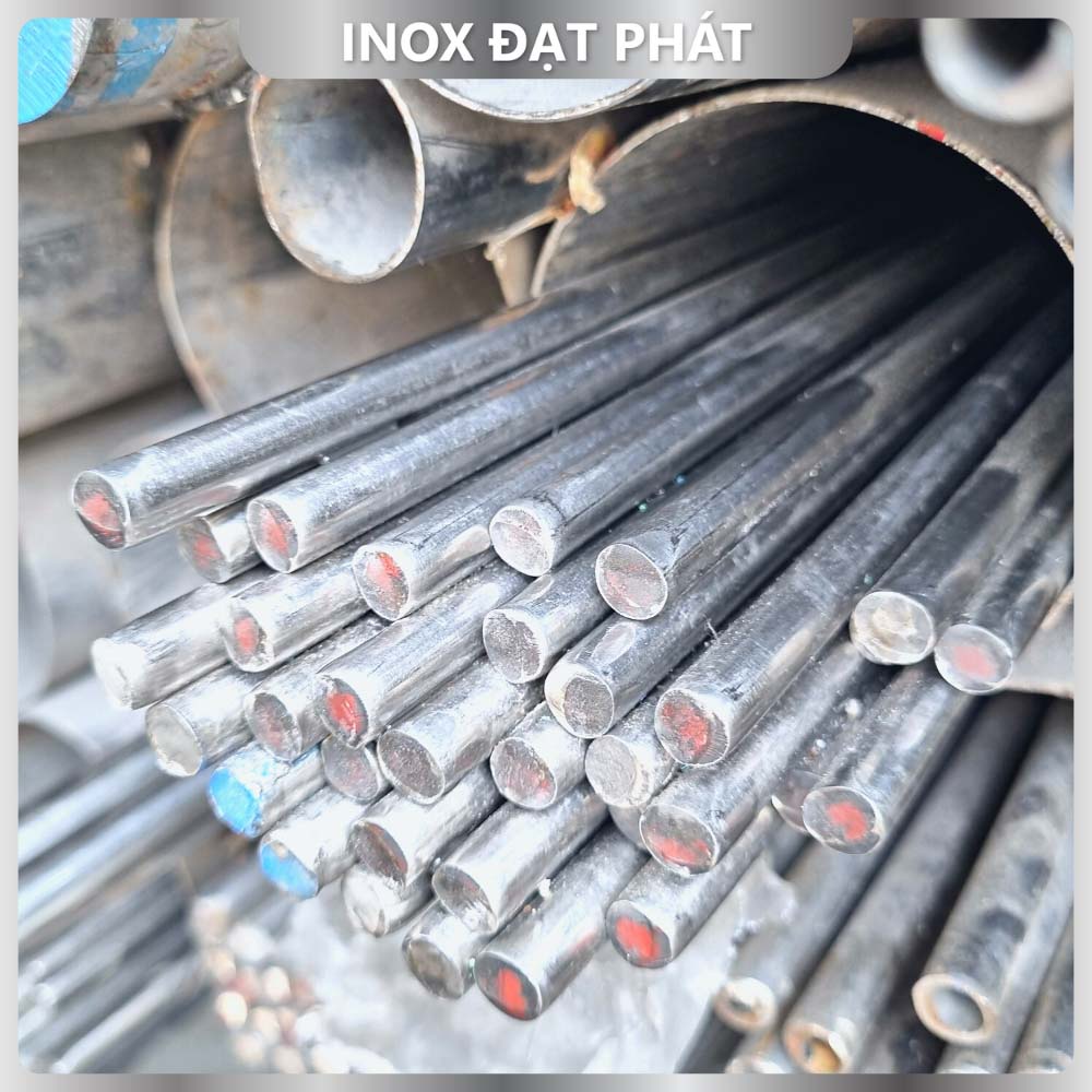 Trục Inox Đặc 304/ Thanh Inox Tròn Đặc 304 phi 10.0 mm/ 10 ly, Chiều dài 1m/1m2/1m5