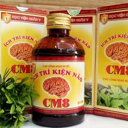 Ích Trí Kiện Não CM8 Học viện quân y- Cao lỏng giúp hoạt huyết, giảm đau đầu, hoa mắt chóng mặt (250ml)