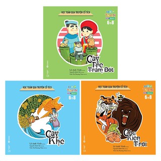 Học Toán Qua Truyện Cổ tích (Bộ 3 Cuốn)